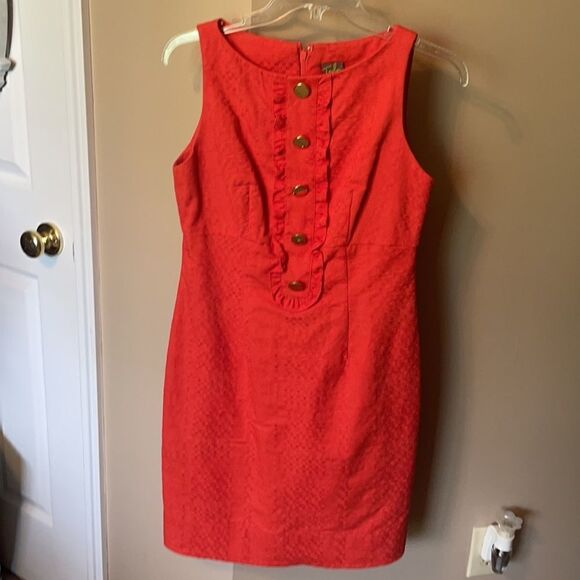 Bundle 2 Dresses Taylor Maggy London Leopard Leather sz 2 - Picture 10 of 16